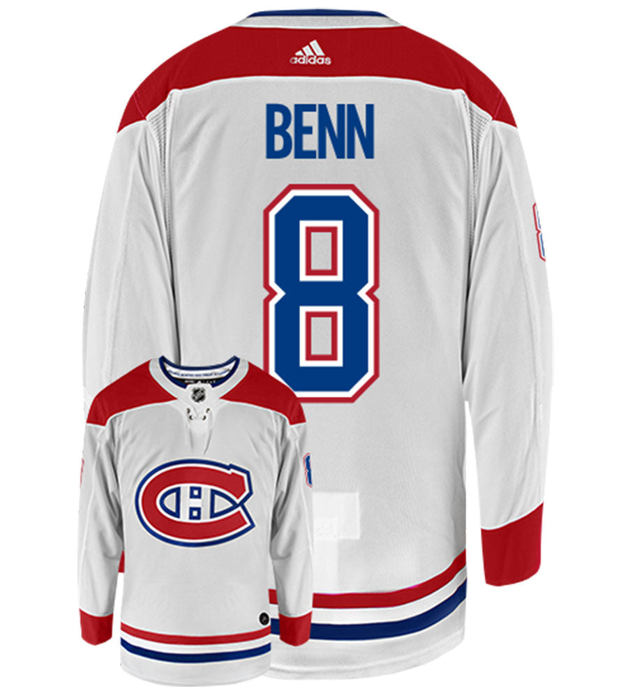 Jordie Benn Montreal Canadiens Adidas Authentic Away NHL Hockey Jersey