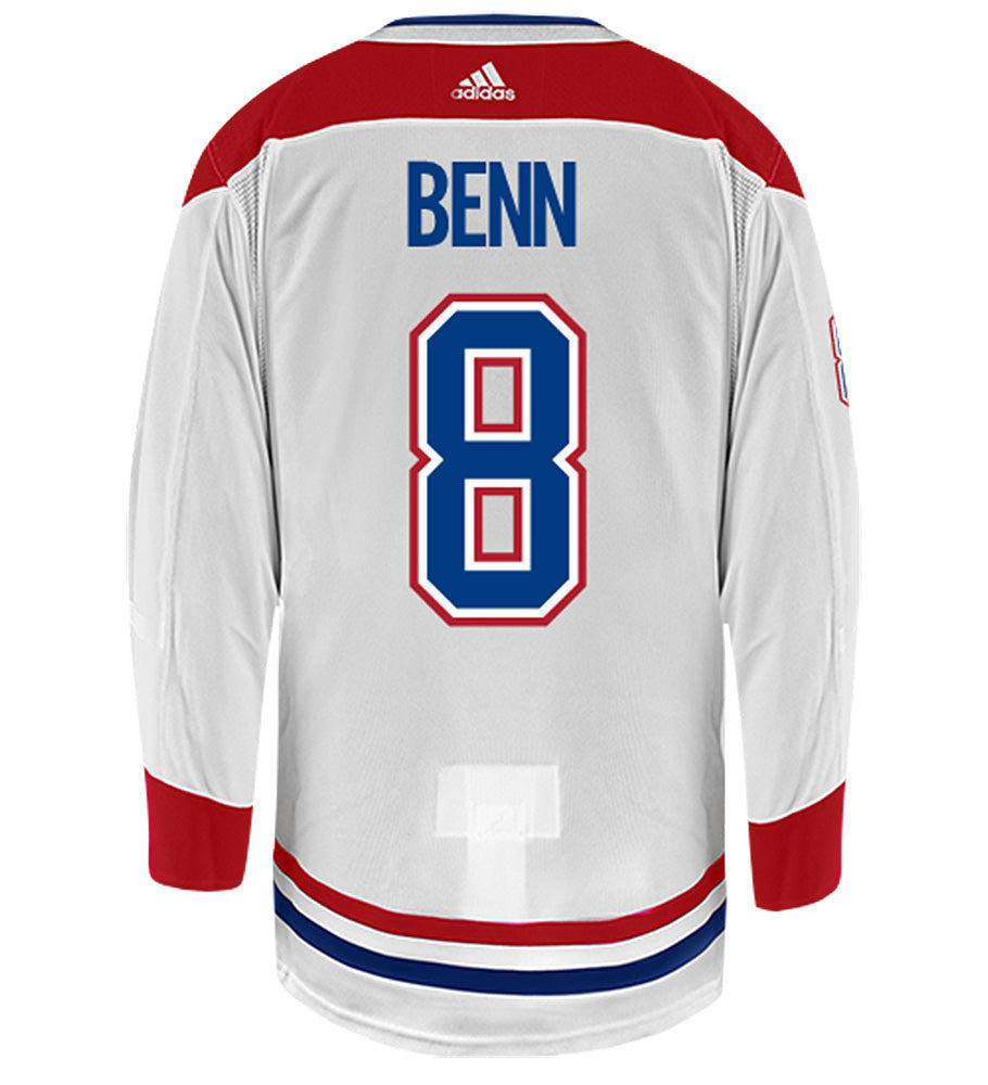 Jordie Benn Montreal Canadiens Adidas Authentic Away NHL Hockey Jersey