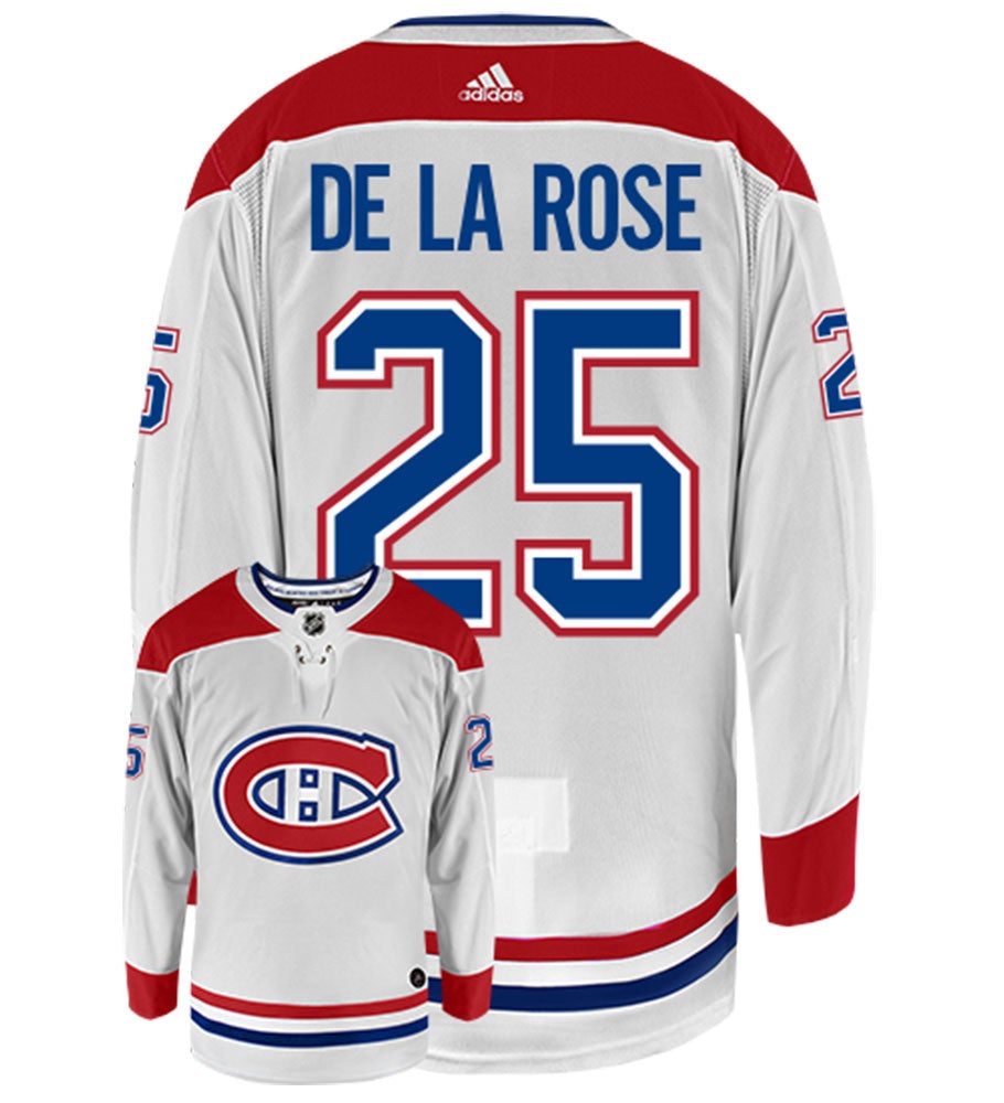 Jacob de la Rose Montreal Canadiens Adidas Authentic Away NHL Hockey Jersey