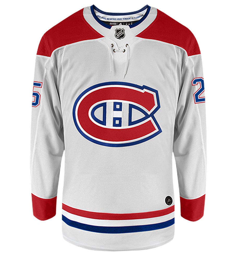 Jacob de la Rose Montreal Canadiens Adidas Authentic Away NHL Hockey Jersey