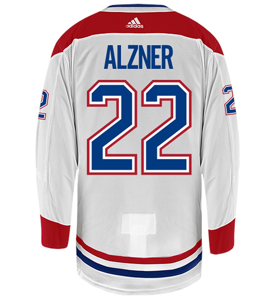 Karl Alzner Montreal Canadiens Adidas Authentic Away NHL Hockey Jersey