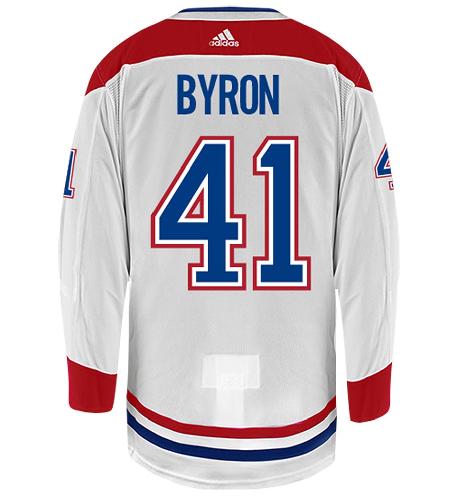 Paul Byron Montreal Canadiens Adidas Authentic Away NHL Hockey Jersey