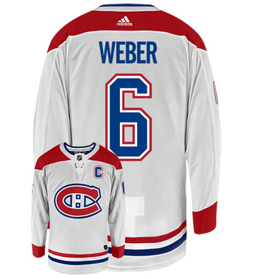 Shea Weber Montreal Canadiens Adidas Authentic Away NHL Hockey