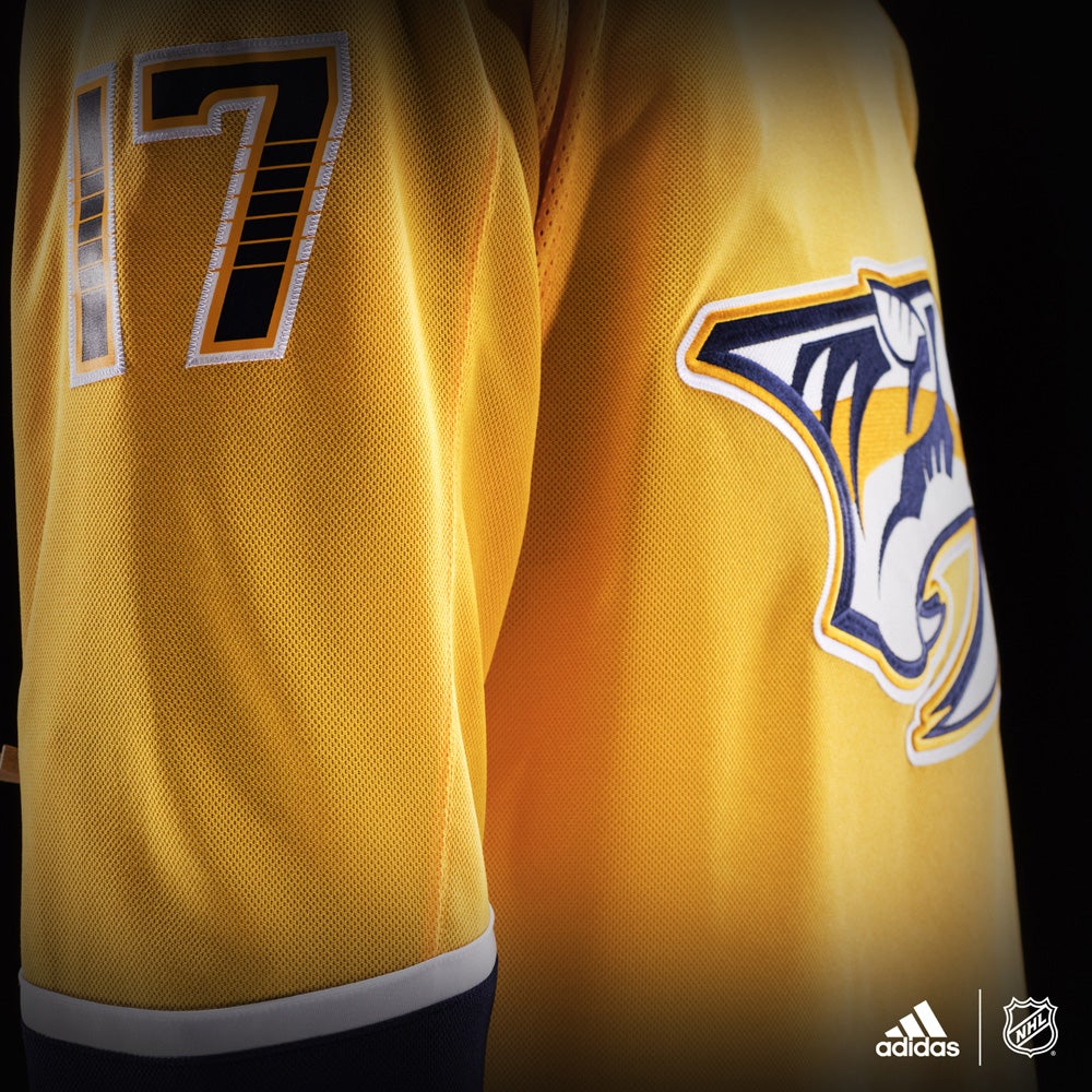 Nashville Predators Adidas Authentic Home NHL Hockey Jersey CoolHockey