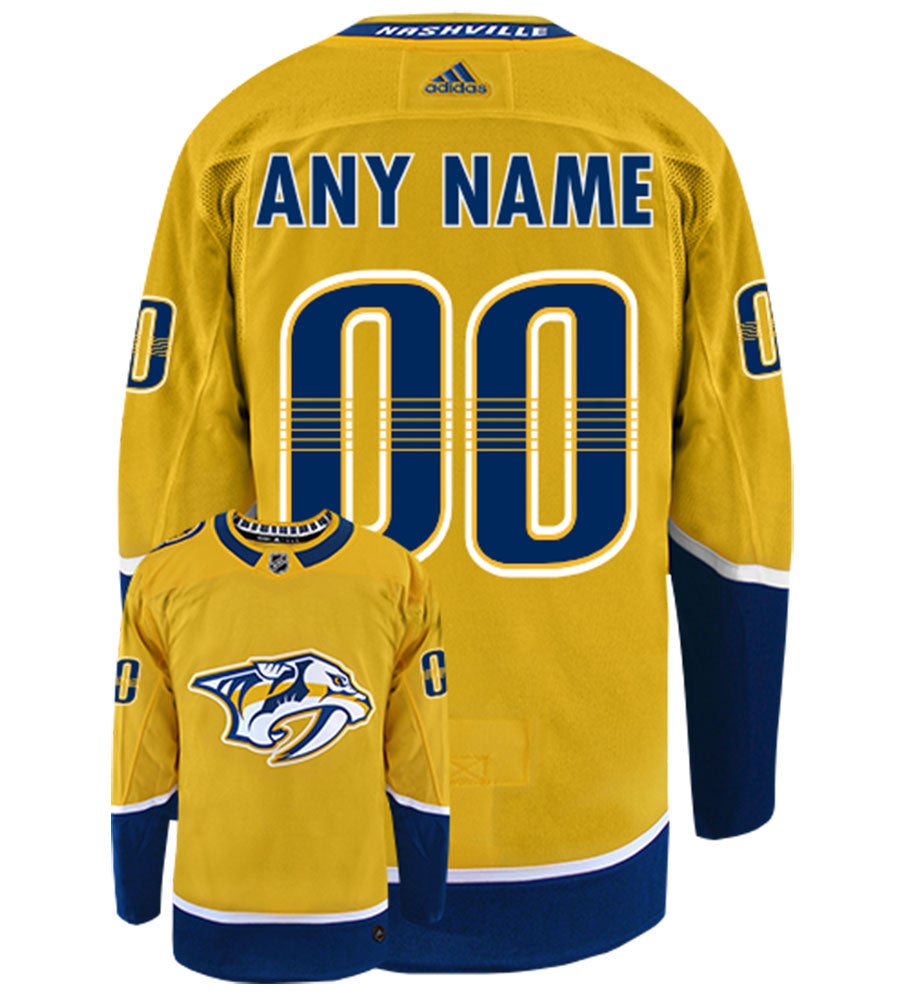 Nashville Predators Adidas Authentic Home NHL Hockey Jersey CoolHockey