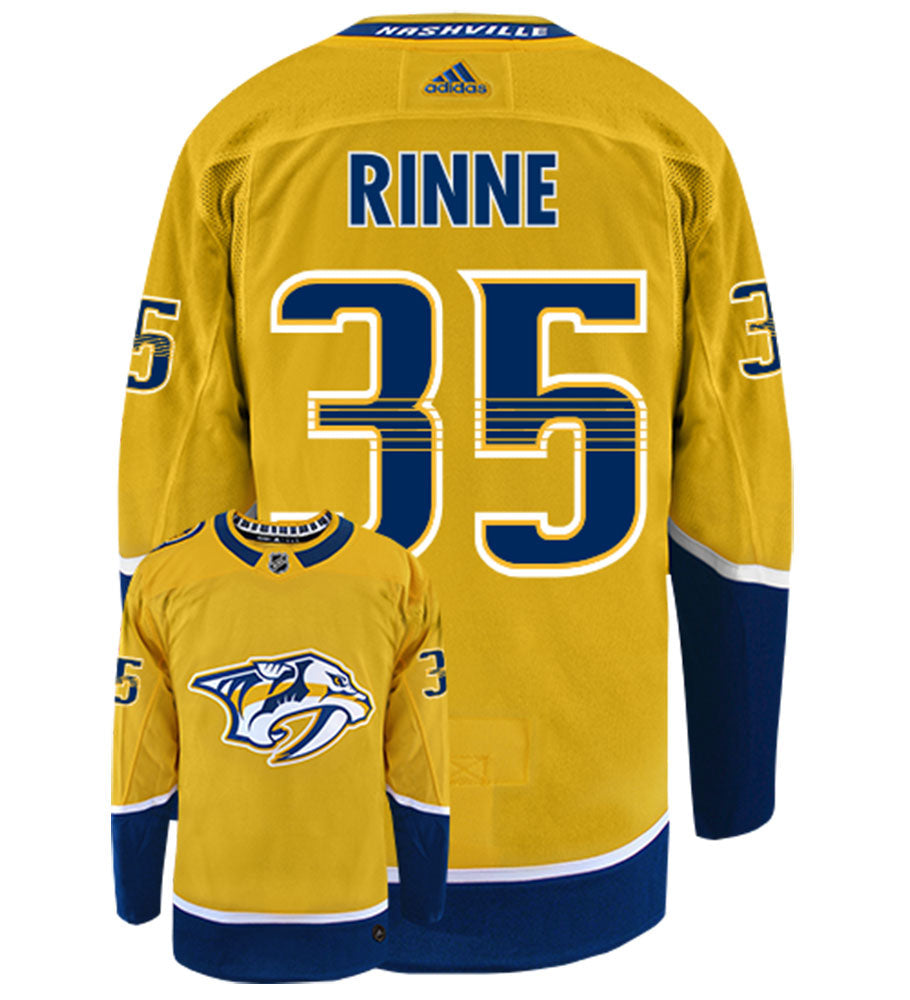 Pekka Rinne Nashville Predators Adidas Authentic Home NHL Hockey Jersey