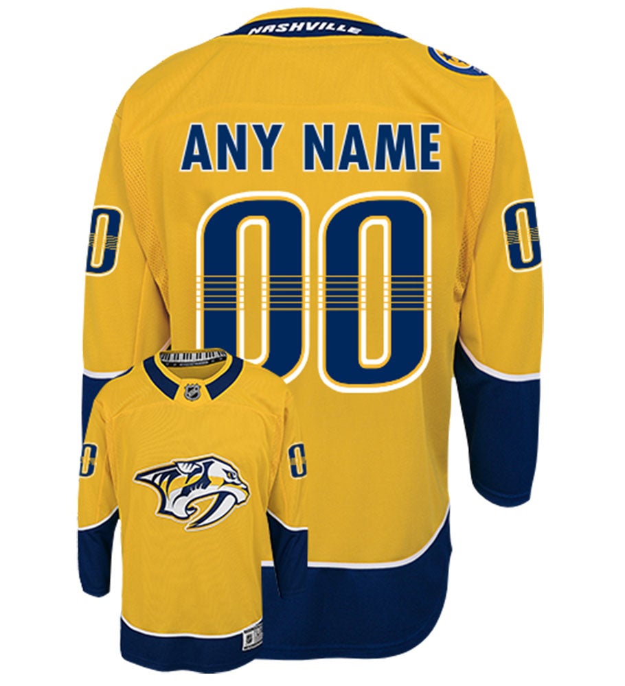 Nashville Predators Youth - Replica Home NHL Jersey/Customized