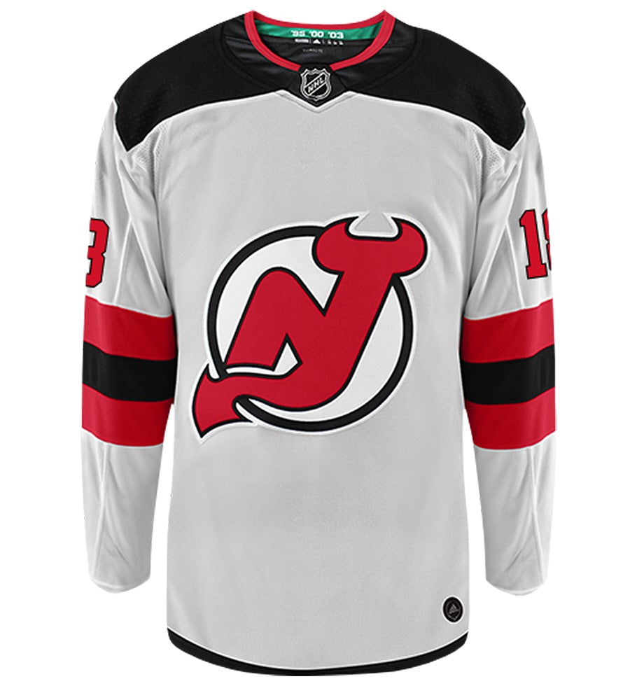 Drew Stafford New Jersey Devils Adidas Authentic Away NHL Hockey Jersey