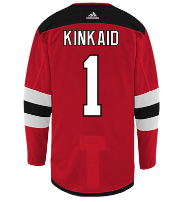 Keith Kinkaid Black 100th Anniversary Jersey