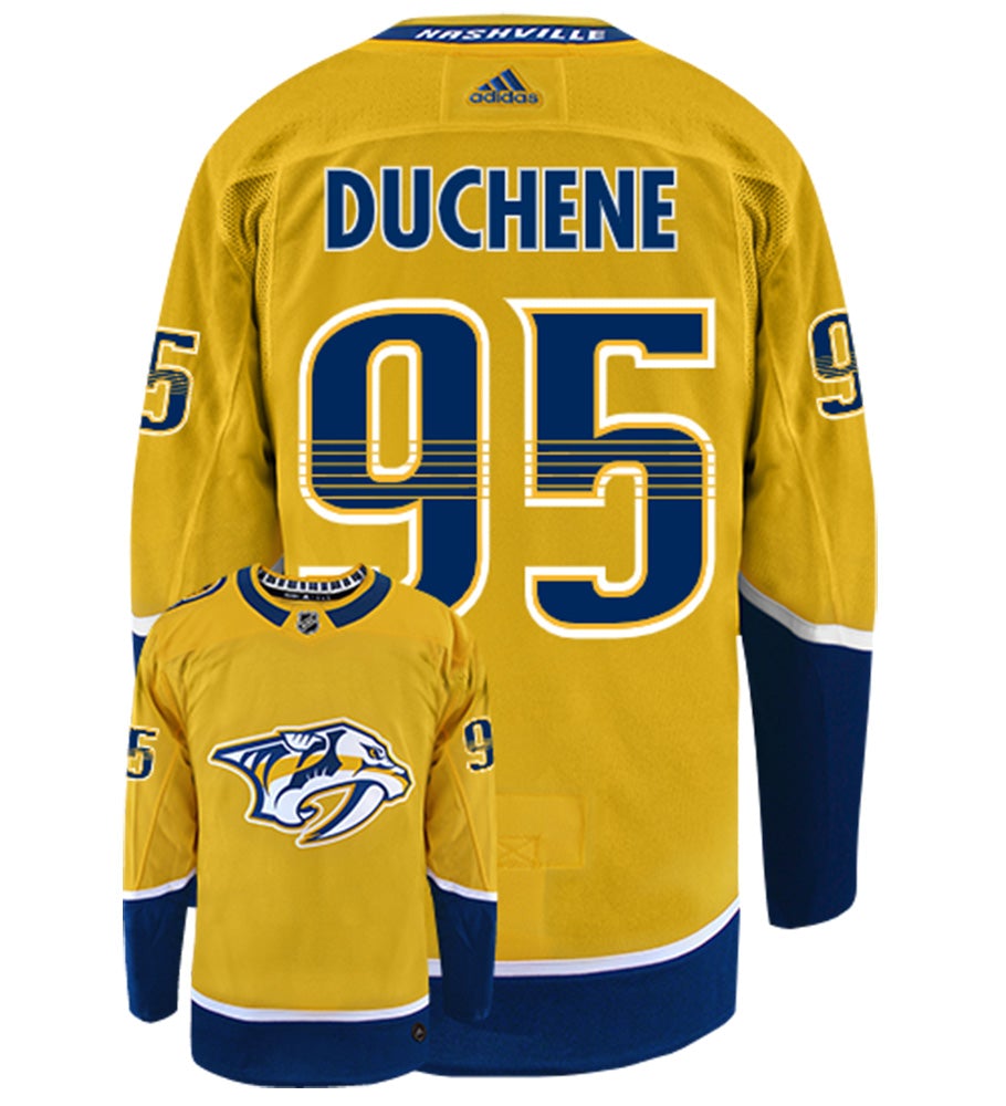 Matt Duchene Nashville Predators Adidas Authentic Home NHL Hockey Jersey