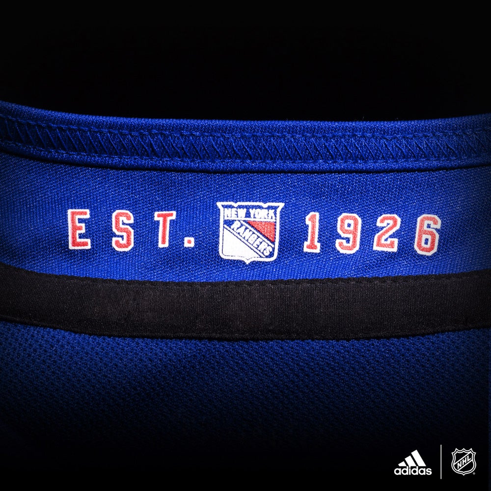 New York Rangers Adidas Authentic Home NHL Hockey Jersey