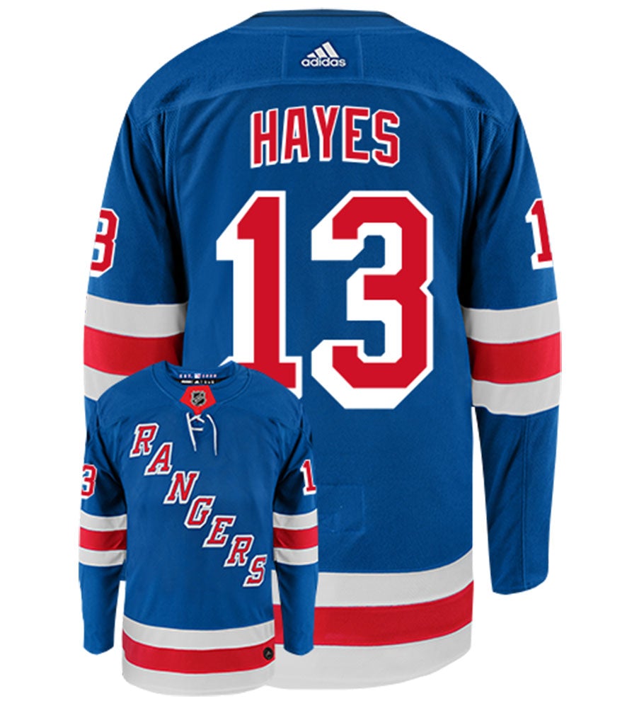 Kevin Hayes New York Rangers Adidas Authentic Home NHL Hockey Jersey