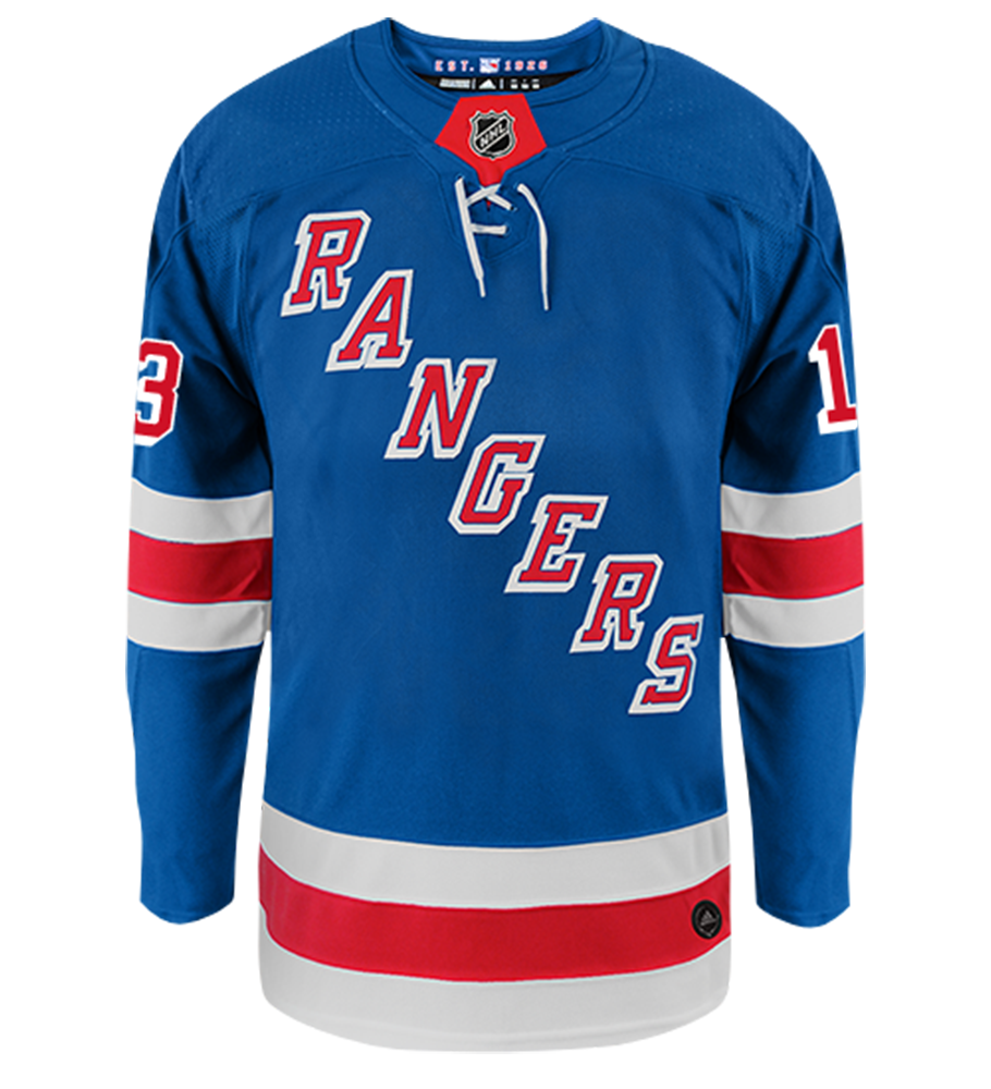 Kevin Hayes New York Rangers Adidas Authentic Home NHL Hockey Jersey