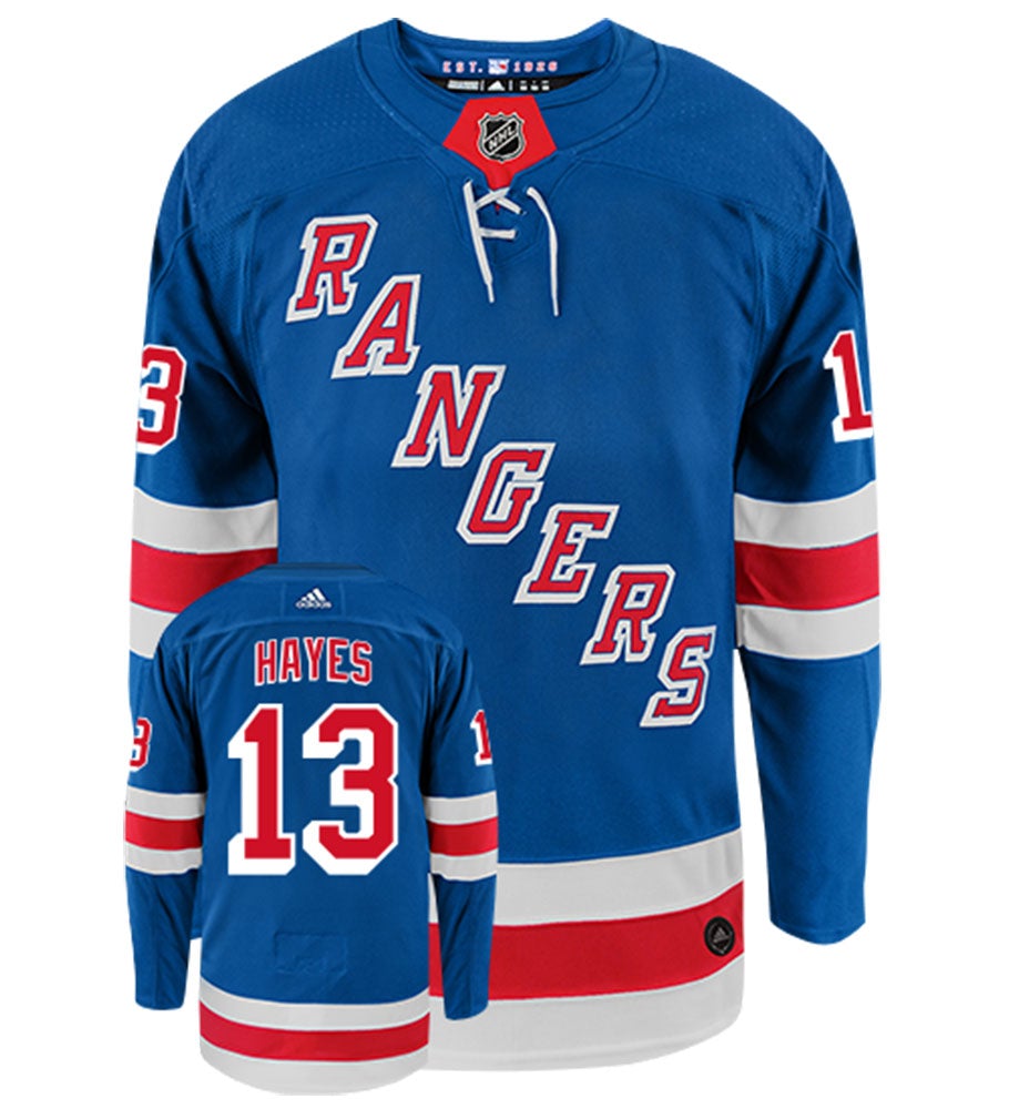 Kevin Hayes New York Rangers Adidas Authentic Home NHL Hockey Jersey