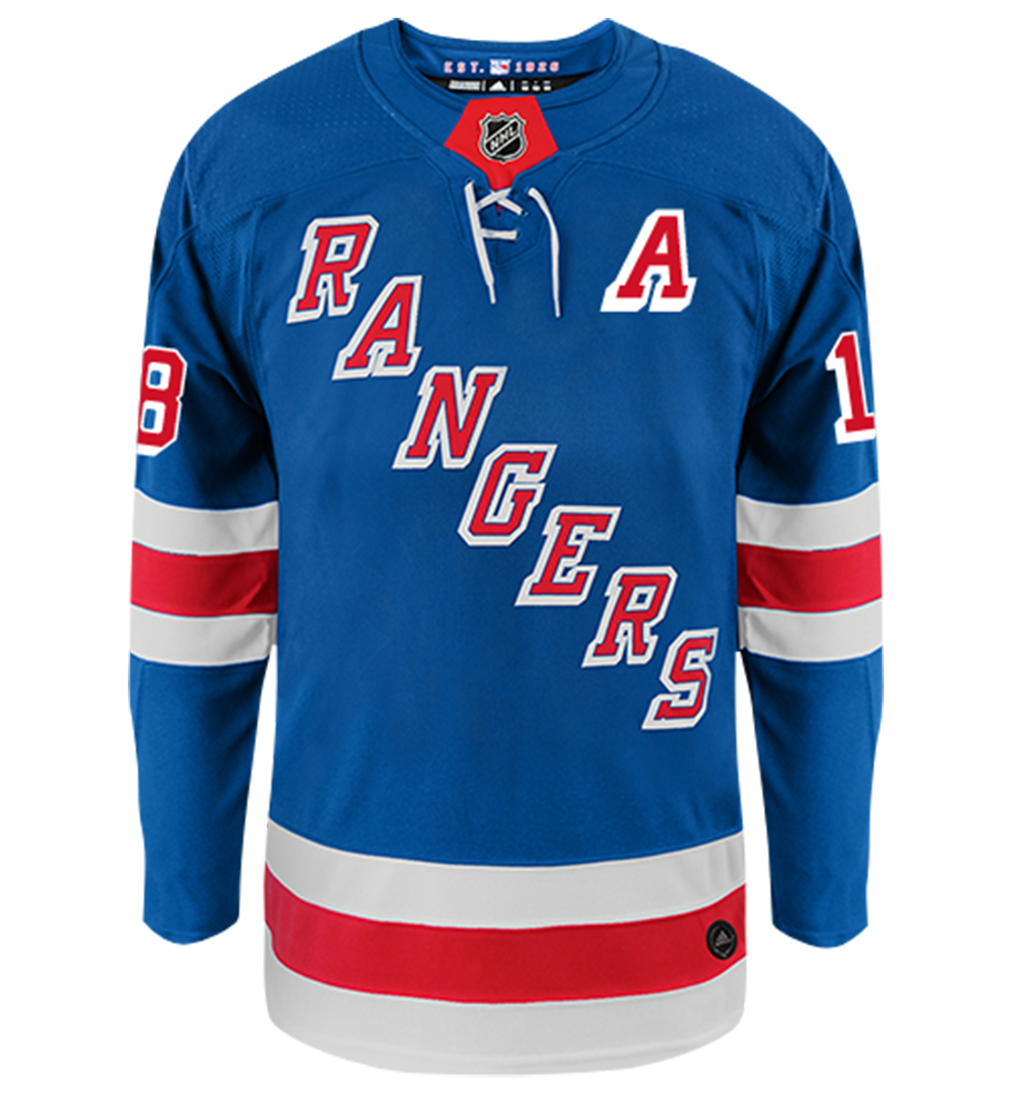 Marc Staal New York Rangers Adidas Authentic Home NHL Hockey Jersey