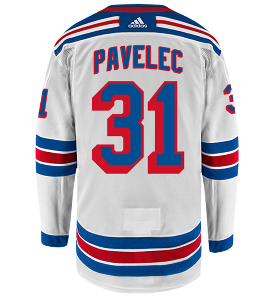 Ondrej Pavelec New York Rangers Adidas Authentic Away NHL Hockey Jersey