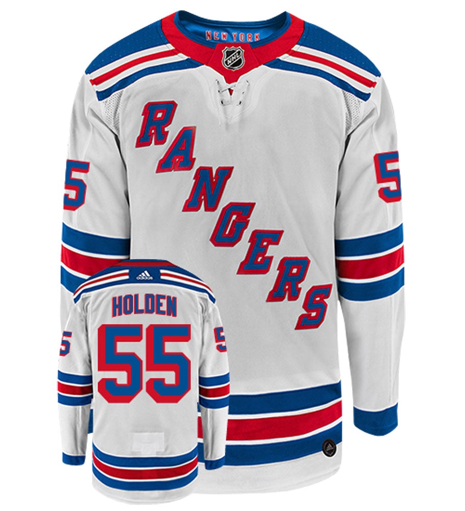 Nick Holden New York Rangers Adidas Authentic Away NHL Hockey Jersey