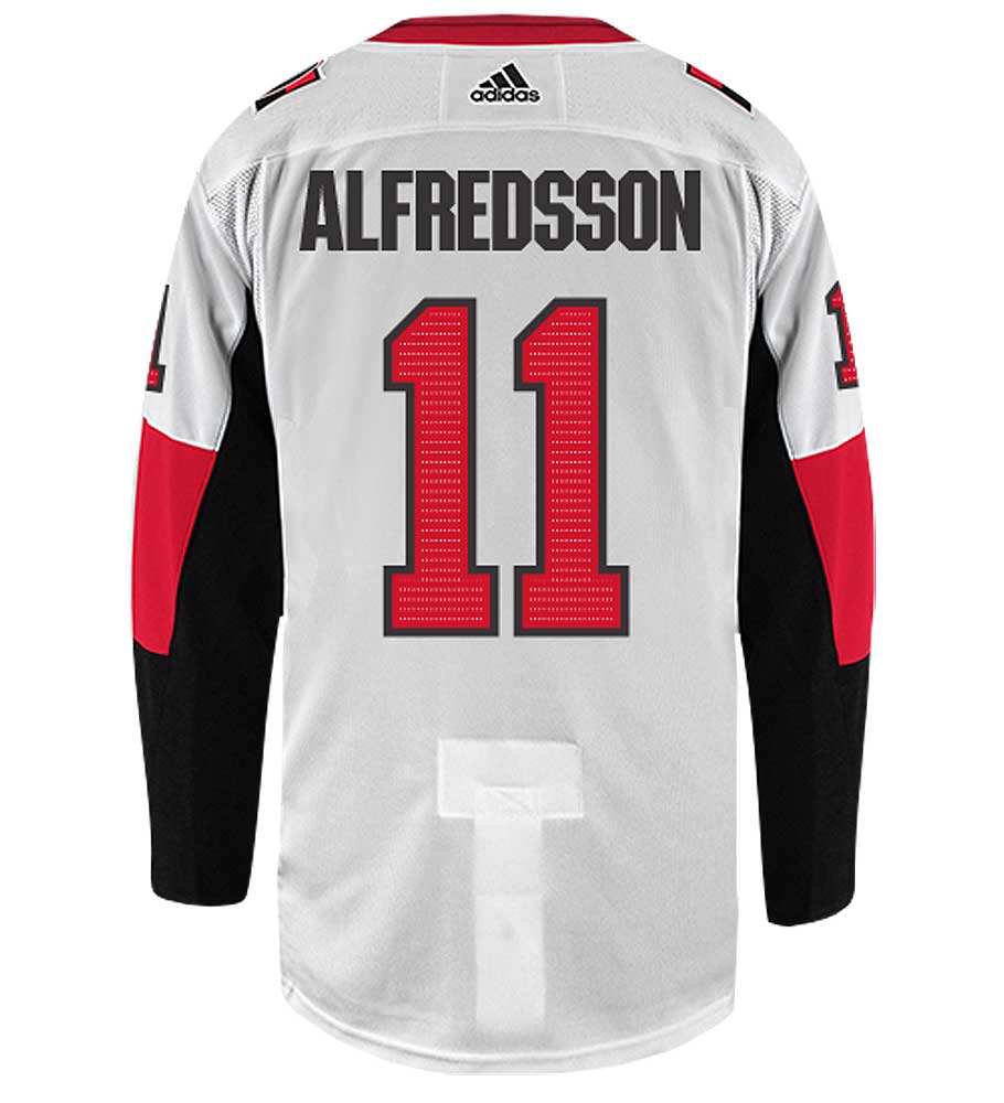 Daniel Alfredsson Ottawa Senators Adidas Authentic Away NHL Vintage Hockey Jersey