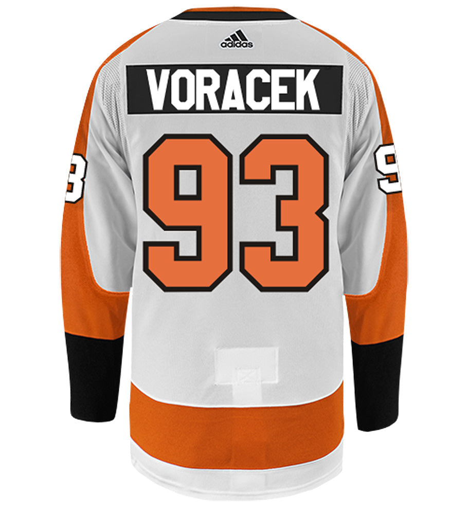 Jakub Voracek Philadelphia Flyers Adidas Authentic Away NHL Hockey Jersey