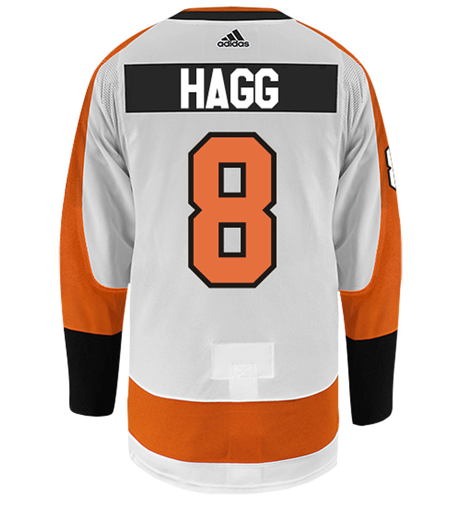 Robert Hagg Philadelphia Flyers Adidas Authentic Away NHL Hockey Jersey