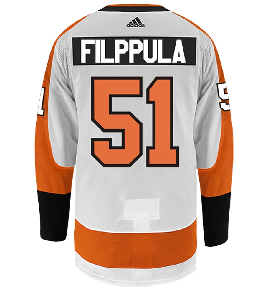 Valtteri Filppula Philadelphia Flyers Adidas Authentic Away NHL Hockey Jersey