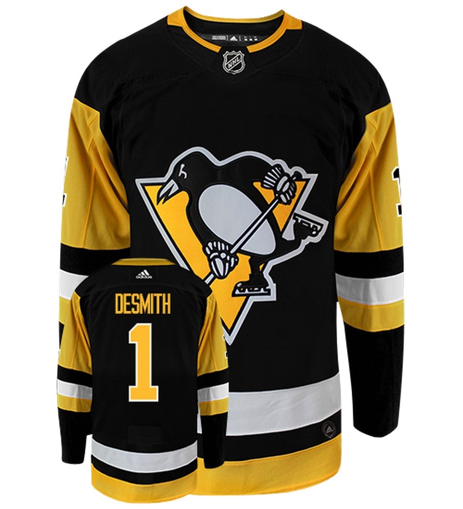 Casey DeSmith Pittsburgh Penguins Adidas Authentic Home NHL Jersey