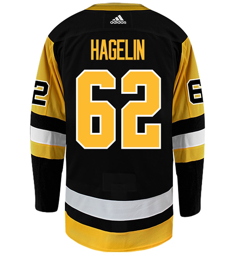 Carl Hagelin Pittsburgh Penguins Adidas Authentic Home NHL Hockey Jersey