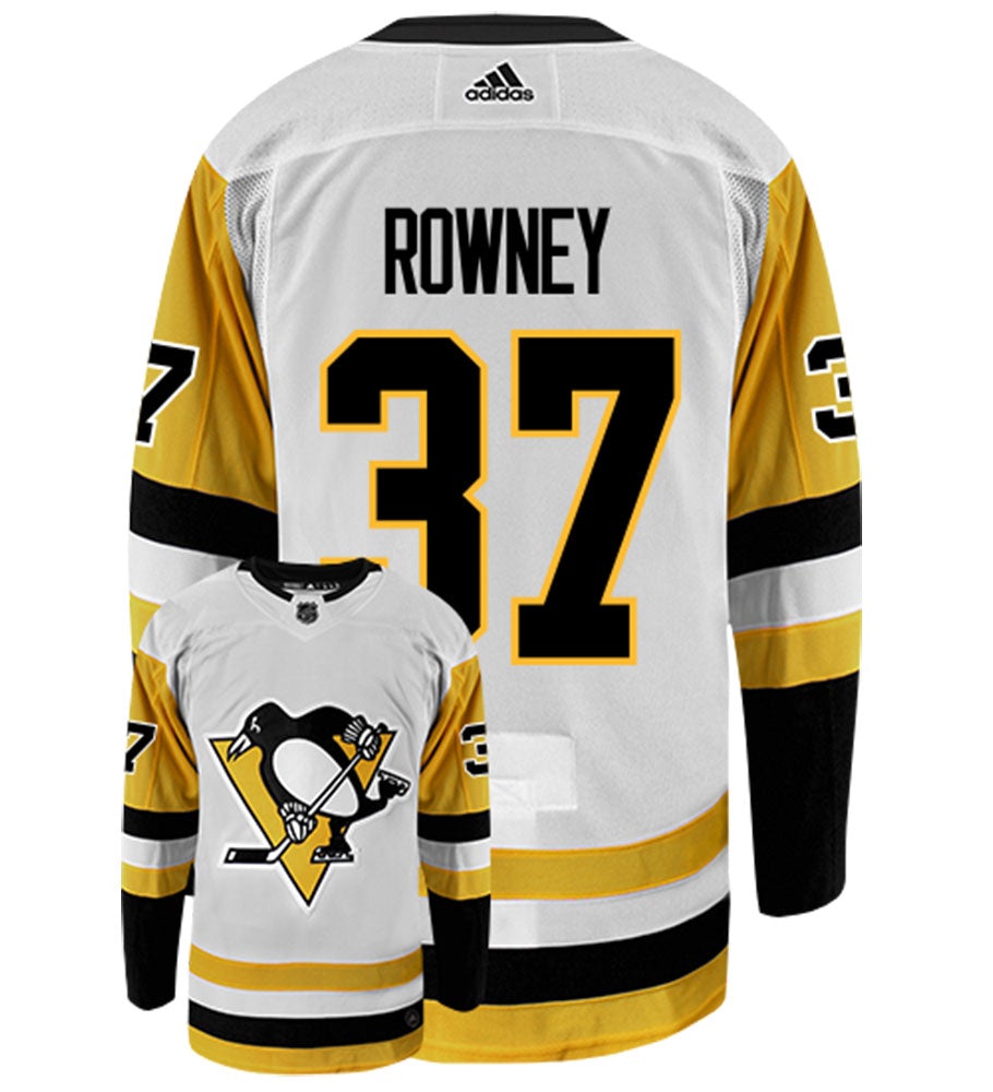 Carter Rowney Pittsburgh Penguins Adidas Authentic Away NHL Hockey Jersey