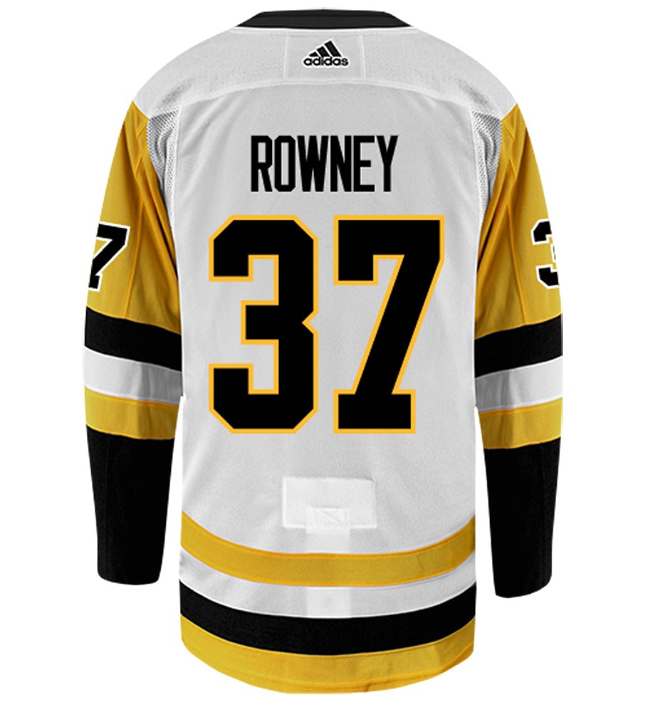 Carter Rowney Pittsburgh Penguins Adidas Authentic Away NHL Hockey Jersey