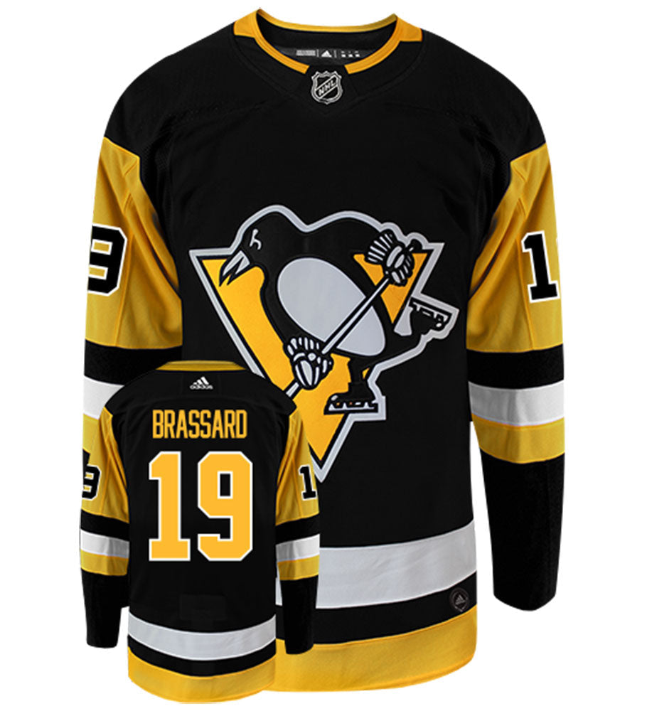 Derick Brassard Pittsburgh Penguins Adidas Authentic Home NHL Hockey Jersey