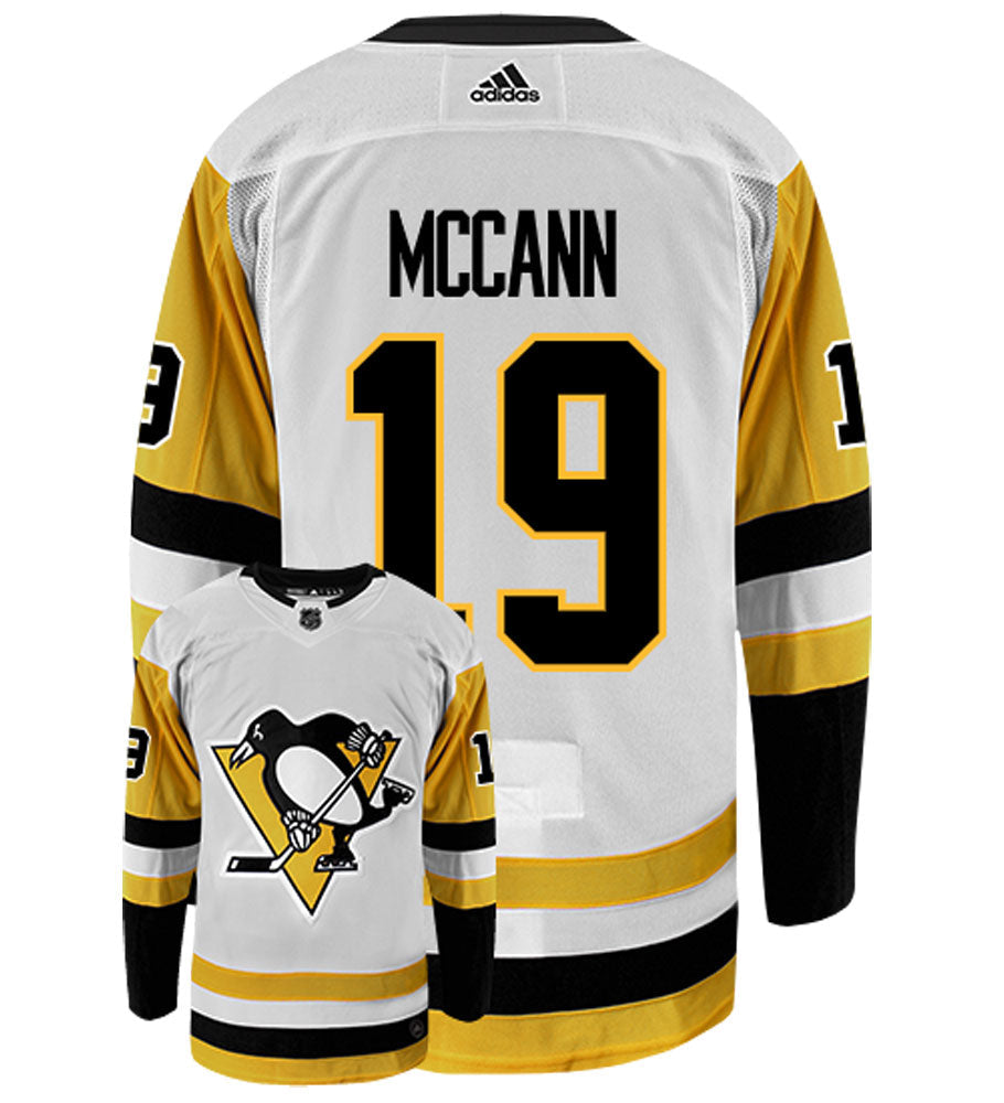 Jared McCann Pittsburgh Penguins Adidas Authentic Away NHL Hockey Jersey