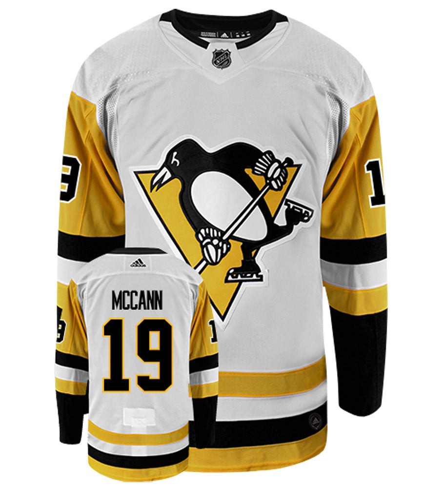 Jared McCann Pittsburgh Penguins Adidas Authentic Away NHL Hockey Jersey