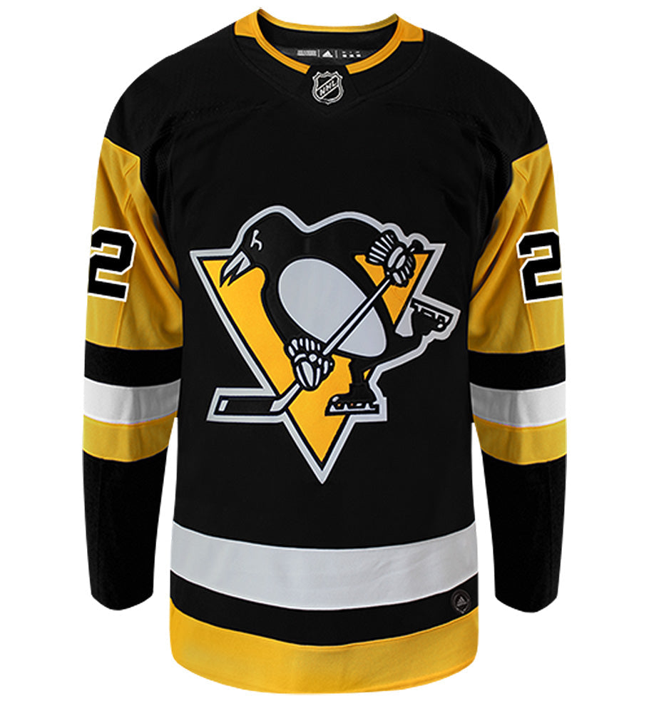 Matt Hunwick Pittsburgh Penguins Adidas Authentic Home NHL Hockey Jersey