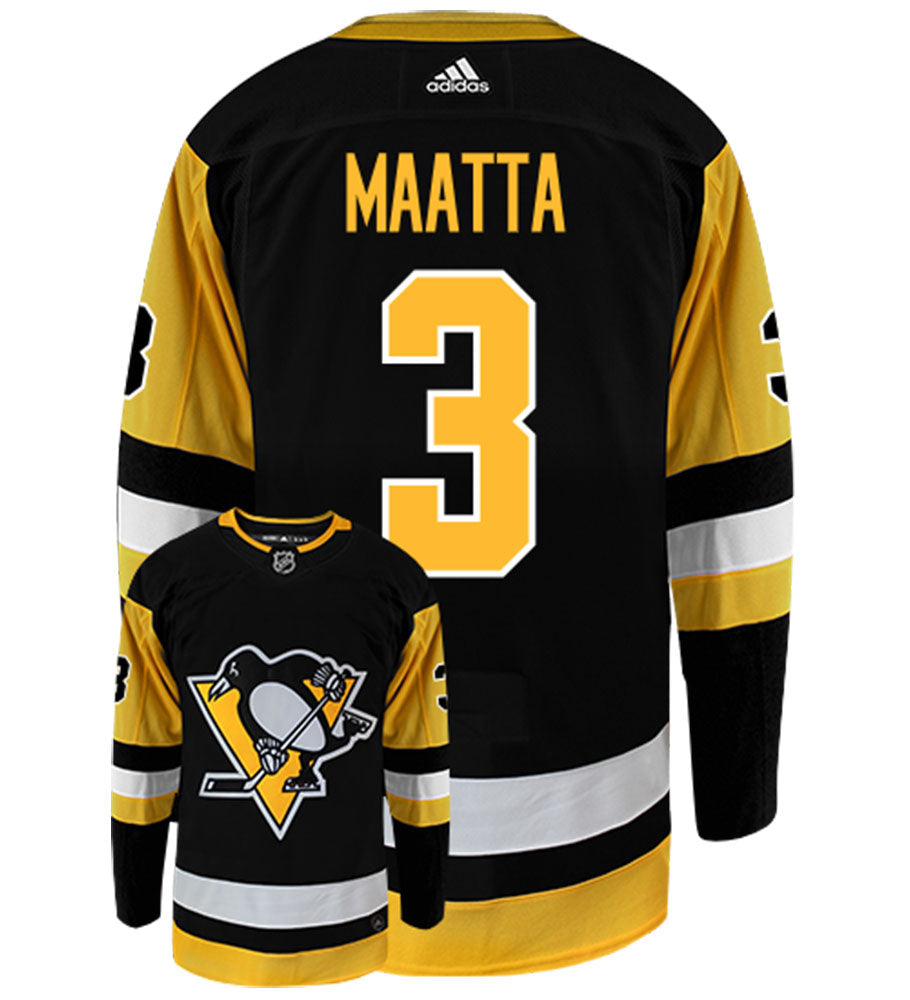Olli Maatta Pittsburgh Penguins Adidas Authentic Home NHL Hockey Jersey