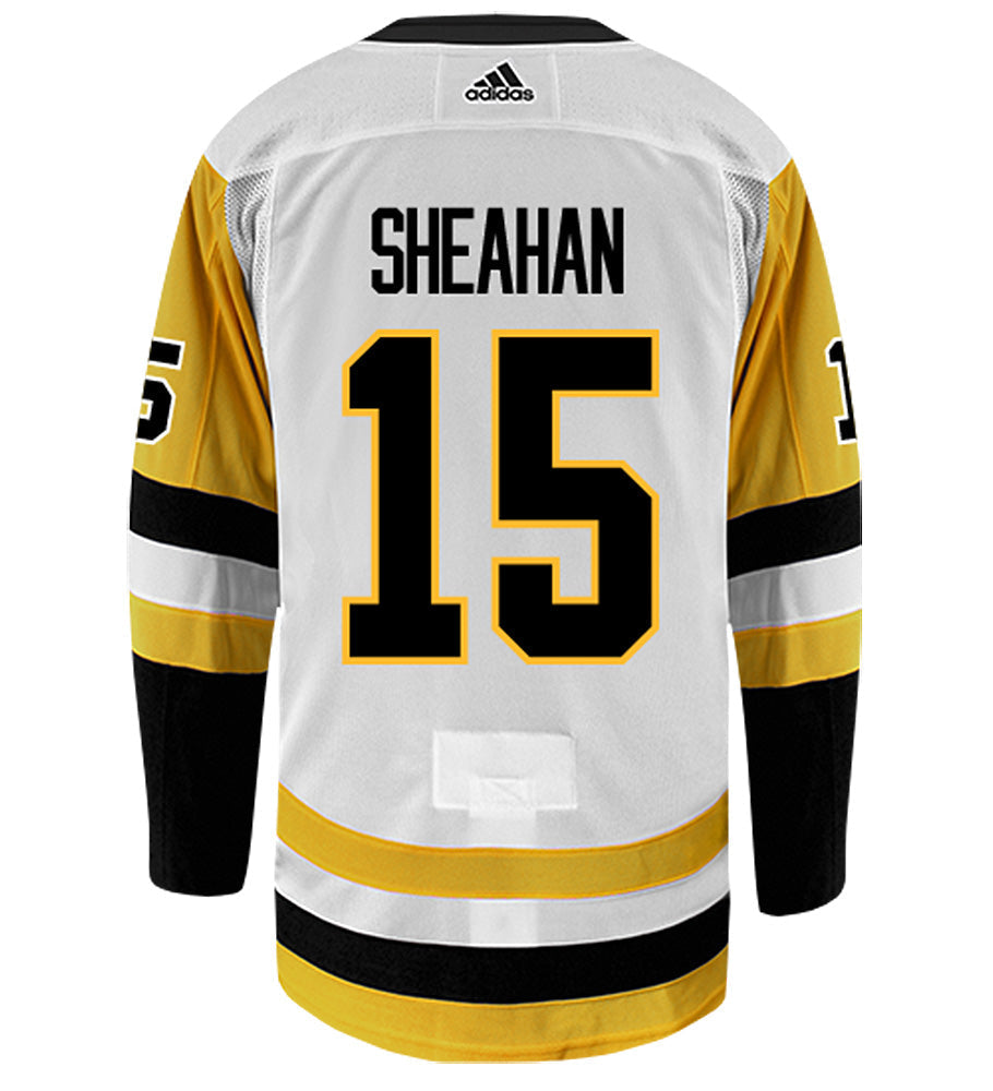 Riley Sheahan Pittsburgh Penguins Adidas Authentic Away NHL Hockey Jersey