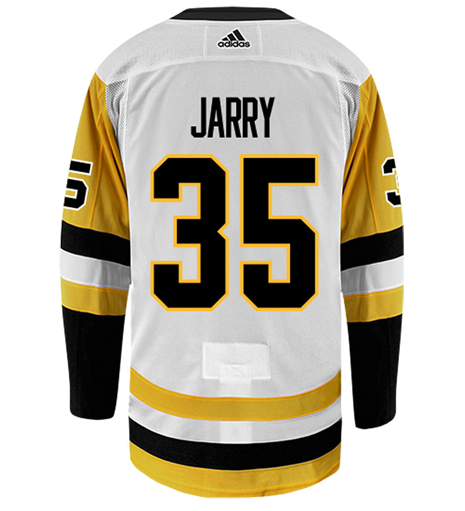 Tristan Jarry Pittsburgh Penguins Adidas Authentic Away NHL Hockey Jersey