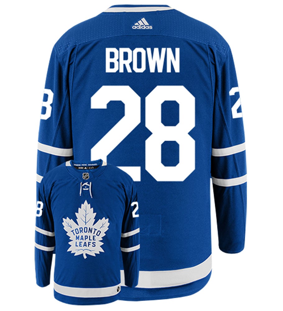 Connor Brown Toronto Maple Leafs Adidas Authentic Home NHL Hockey Jersey