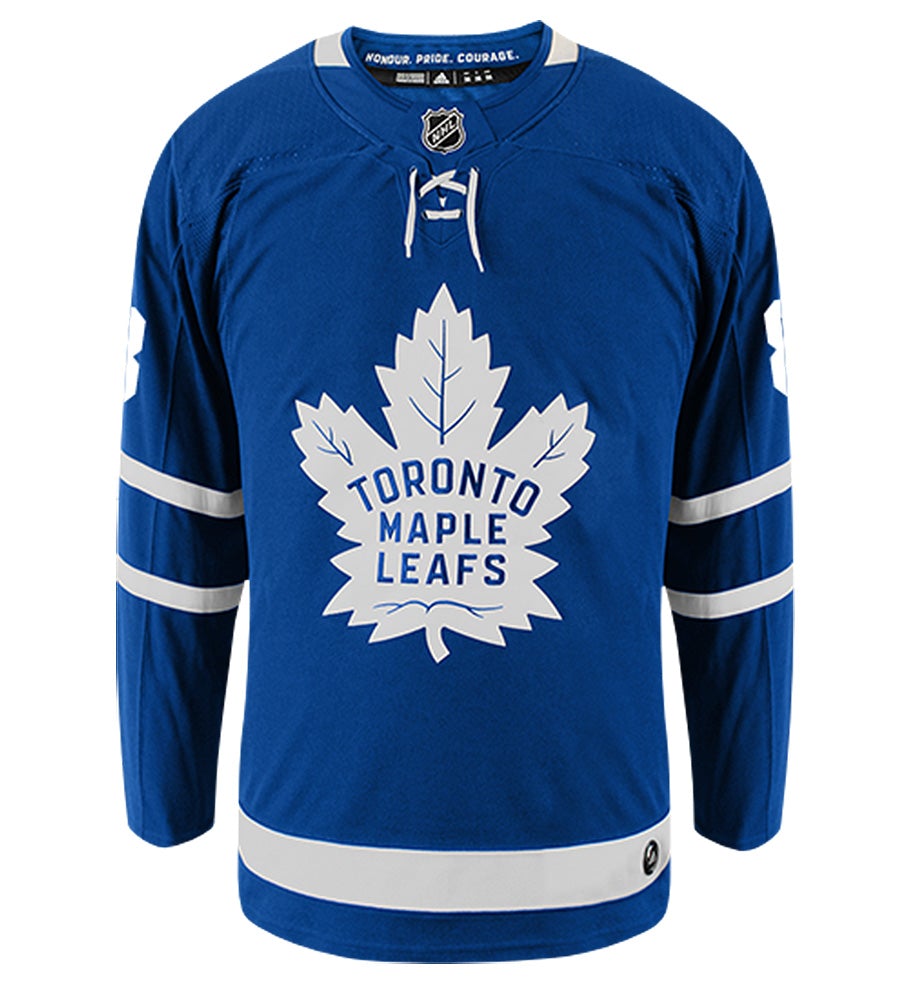 Connor Carrick Toronto Maple Leafs Adidas Authentic Home NHL Hockey Jersey