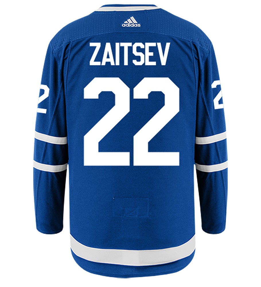 Nikita Zaitsev Toronto Maple Leafs Adidas Authentic Home NHL Hockey Jersey