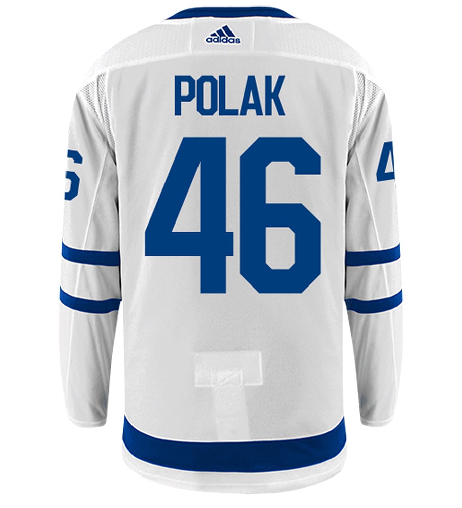 Roman Polak Toronto Maple Leafs Adidas Authentic Away NHL Hockey Jersey