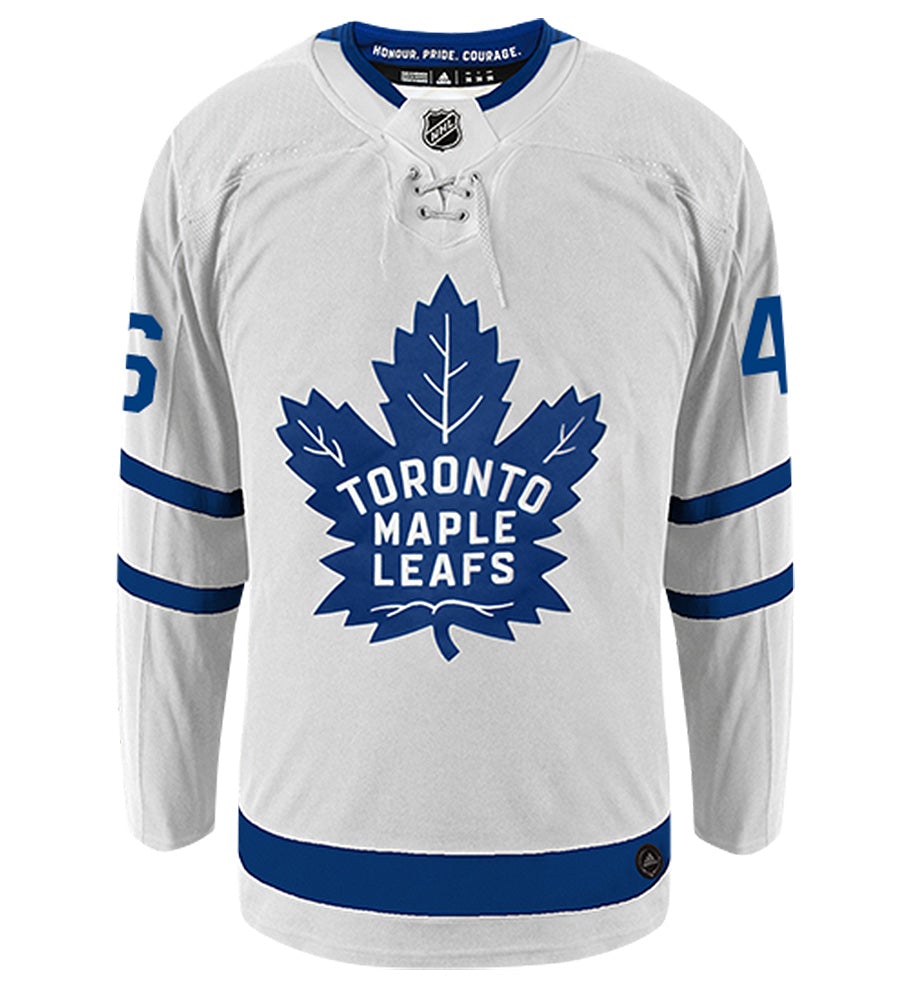 Roman Polak Toronto Maple Leafs Adidas Authentic Away NHL Hockey Jersey