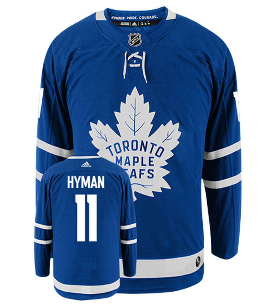 Zach Hyman Toronto Maple Leafs Adidas Authentic Home NHL Hockey Jersey