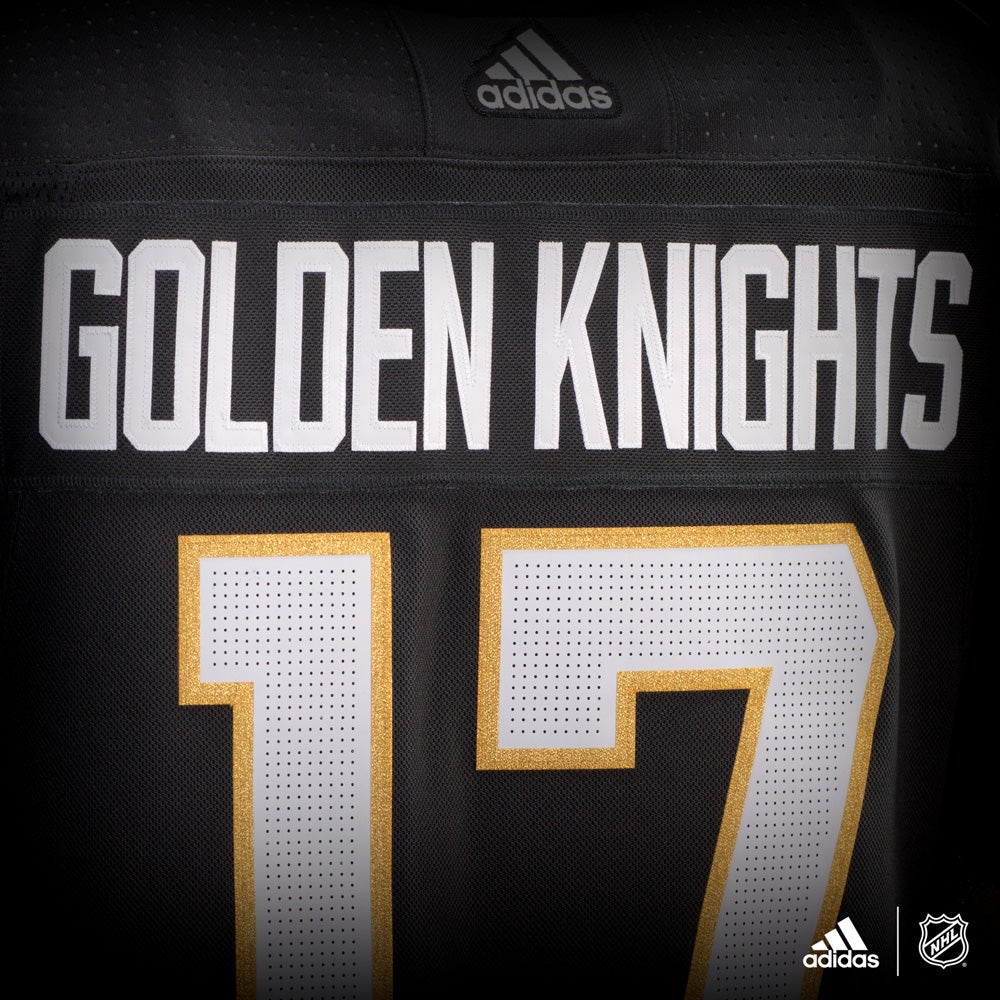 Vegas Golden Knights Adidas Authentic Home NHL Hockey Jersey