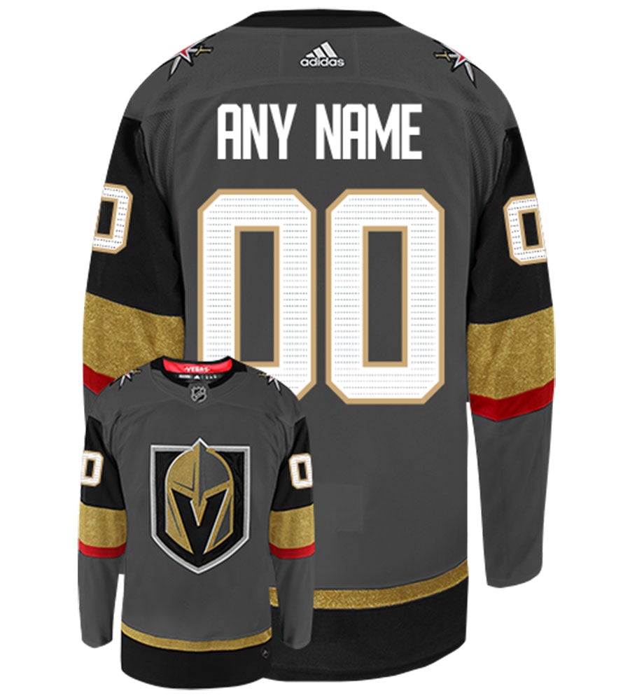 Vegas Golden Knights Adidas Authentic Home NHL Hockey Jersey