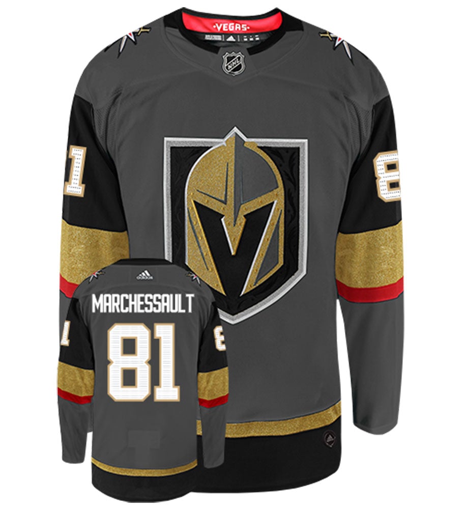 Jonathan Marchessault Vegas Golden Knights Adidas Authentic Home NHL Hockey Jersey