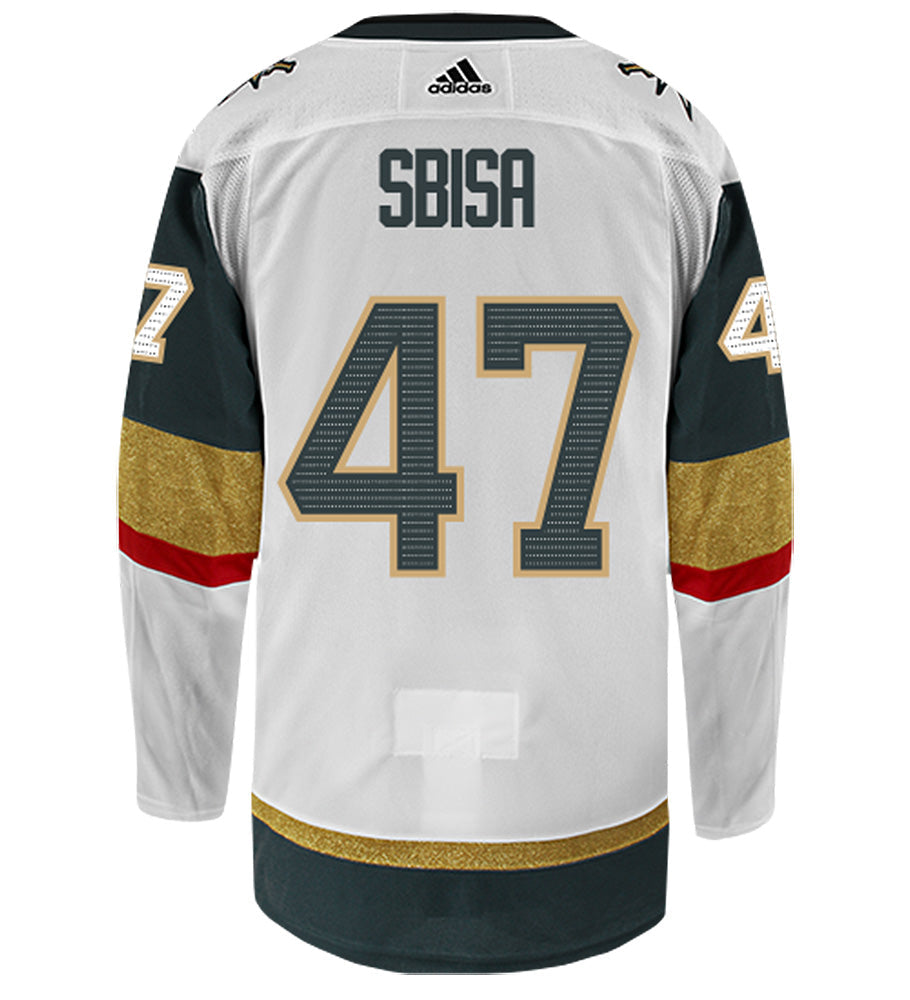 Luca Sbisa Vegas Golden Knights Adidas Authentic Away NHL Hockey Jersey