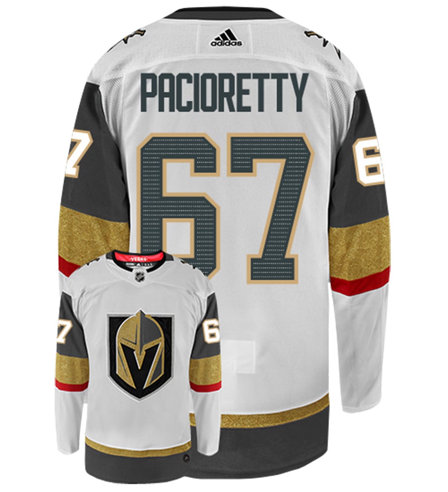 Max Pacioretty Vegas Golden Knights Adidas Authentic Away NHL Hockey Jersey