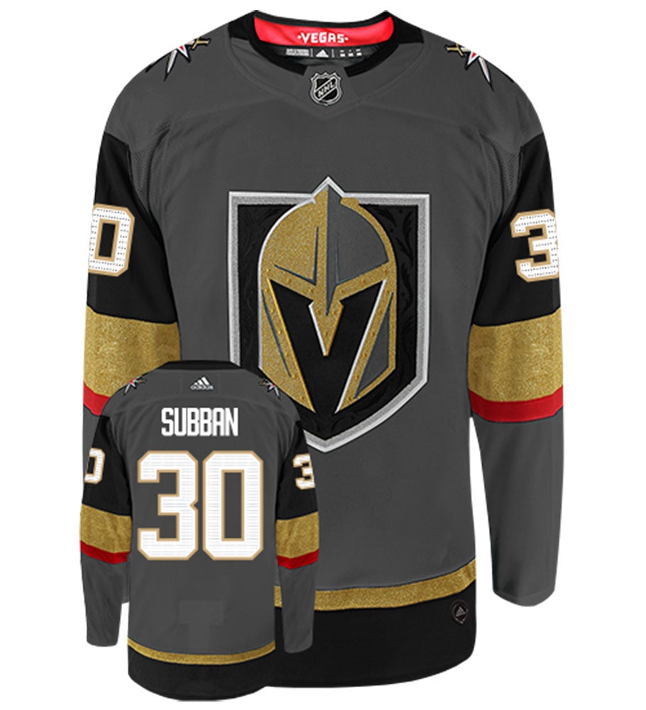 Malcolm Subban Vegas Golden Knights Adidas Authentic Home NHL Hockey Jersey