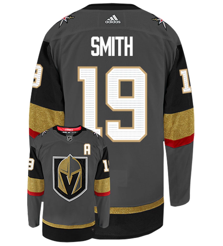 Reilly Smith Vegas Golden Knights Adidas Authentic Home NHL Hockey Jersey