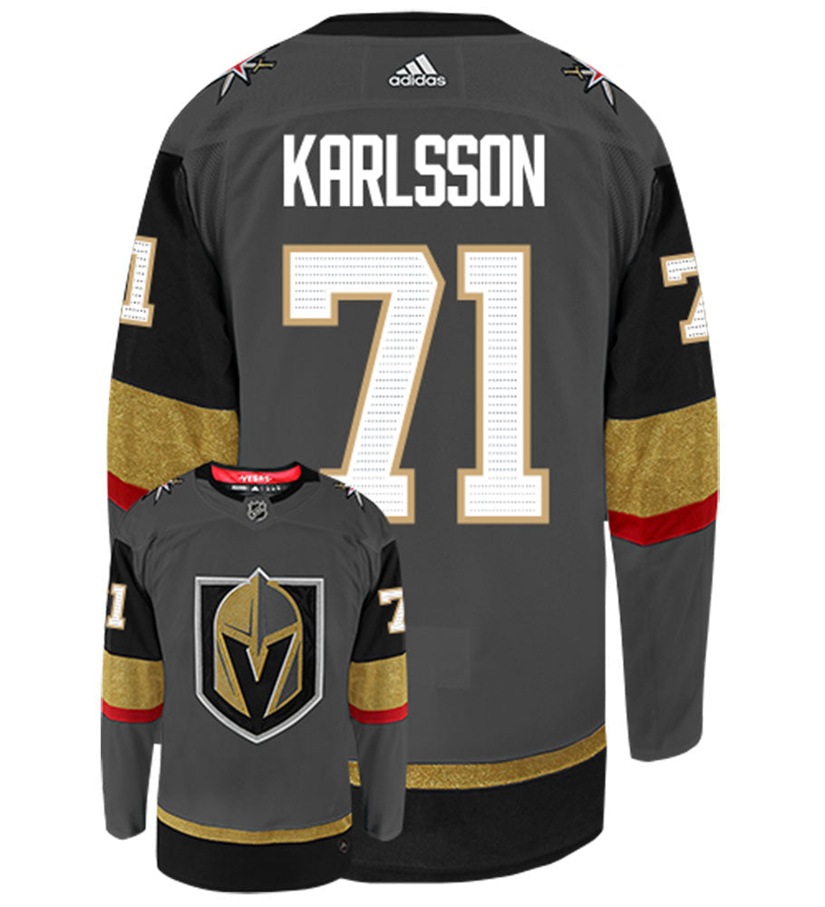 William Karlsson Vegas Golden Knights Adidas Authentic Home NHL Hockey Jersey